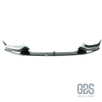 Lame m performance v1 pour pare-choc avant pack bmw série 1 f20 f21 phase 2 lci look carbone