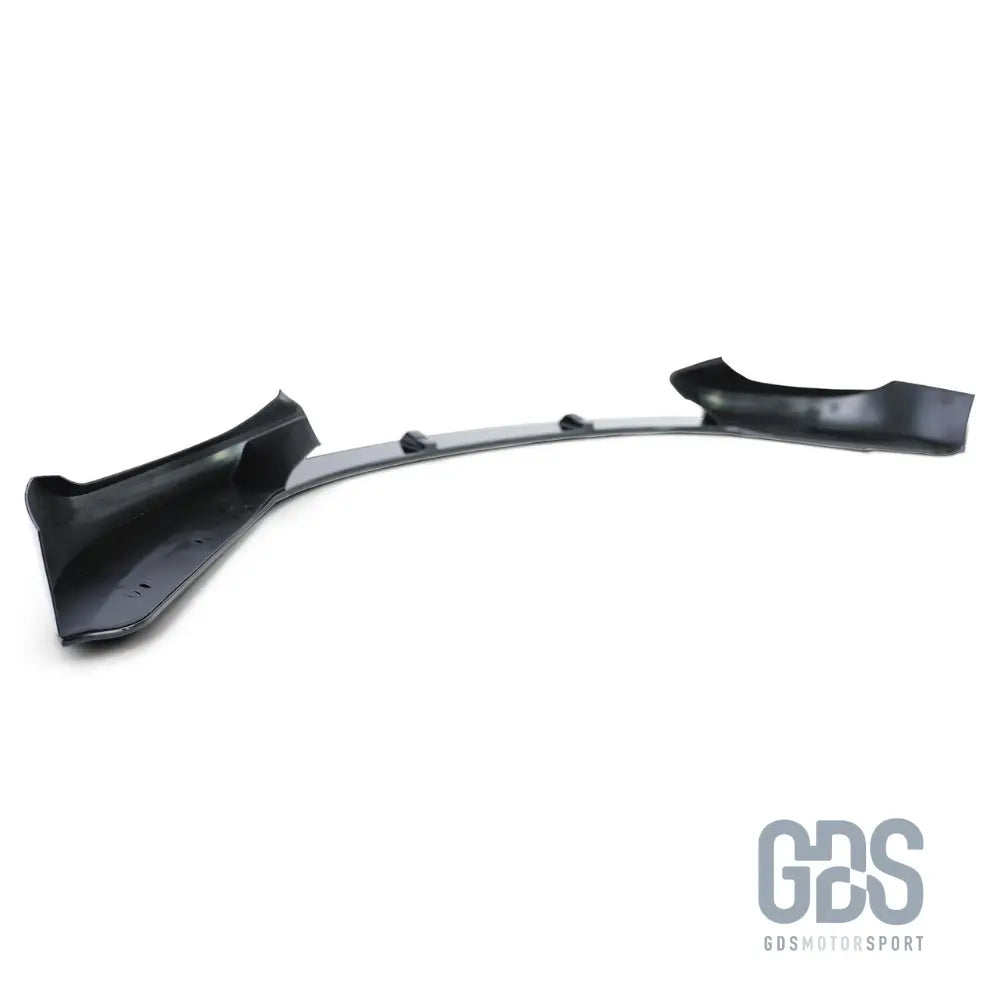 Lame m performance v1 pour pare-choc avant pack bmw série 1 f20 f21 phase 2 lci noir brillant
