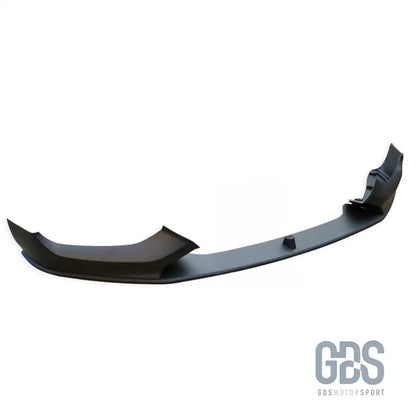 Lame m performance v1 pour pare-choc avant pack bmw série 1 f20 f21 phase 2 lci noir mat