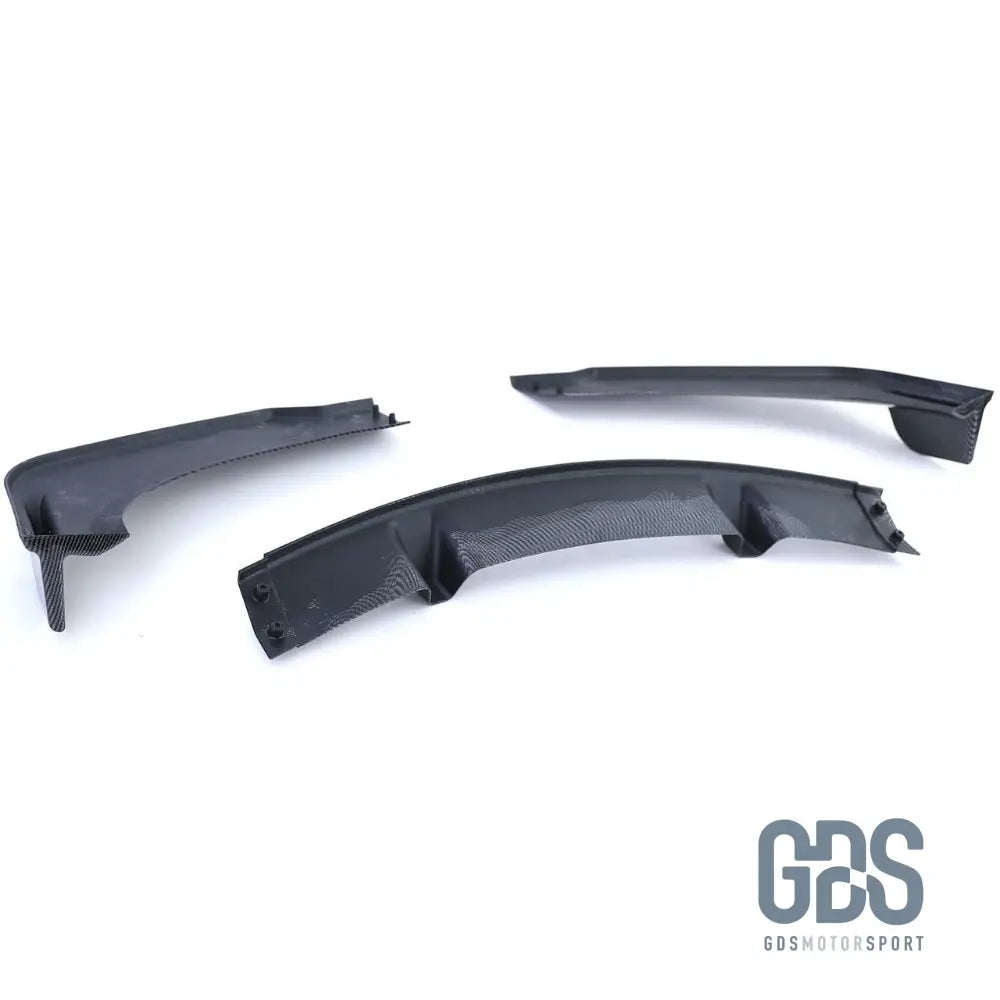 Lame M Sport pour Pare choc avant BMW E90/ E91 Phase 2 Look Carbone - Choc kit carrosserie - GDS Motorsport