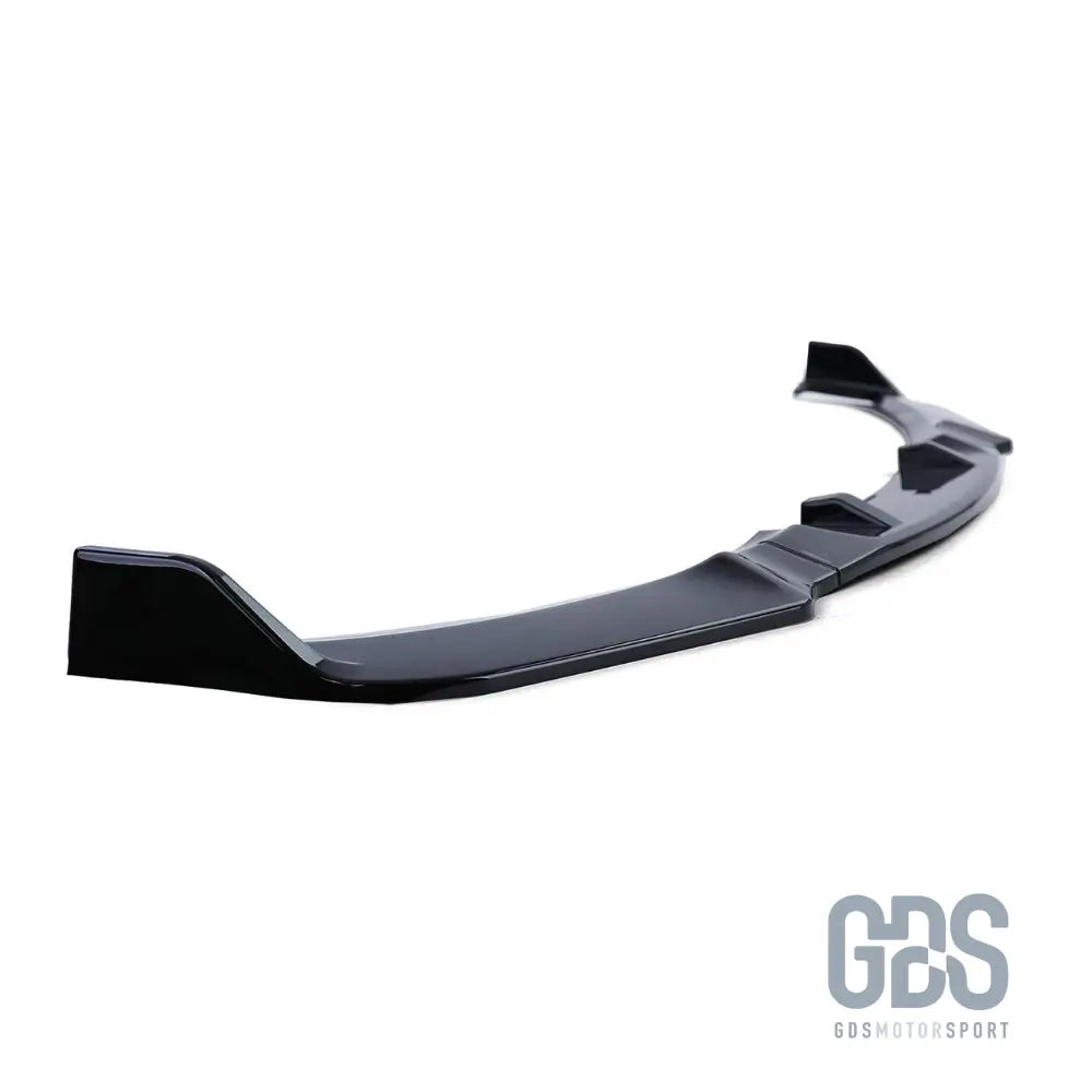 Lame m sport pare-choc avant bmw série 3 e90/e91 pack phase 1 noir brillant