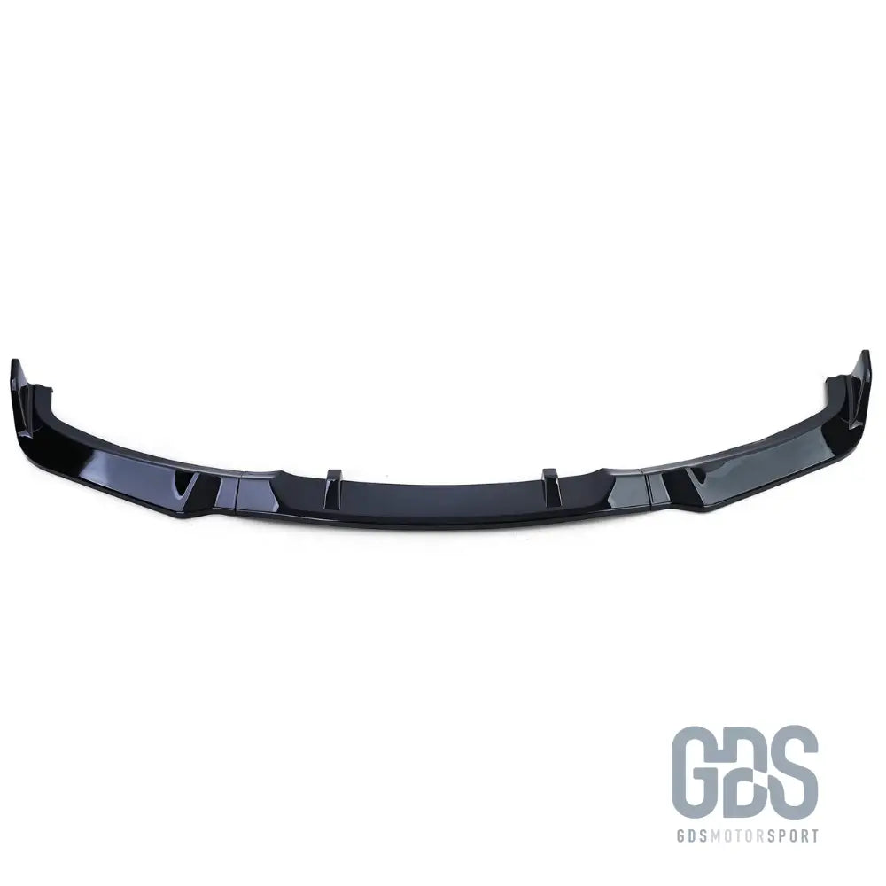 Lame m sport pare-choc avant bmw série 3 e90/e91 pack phase 1 noir brillant