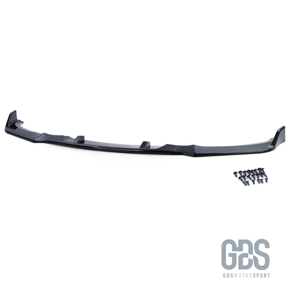 Lame m sport pare-choc avant bmw série 3 e90/e91 pack phase 1 noir brillant
