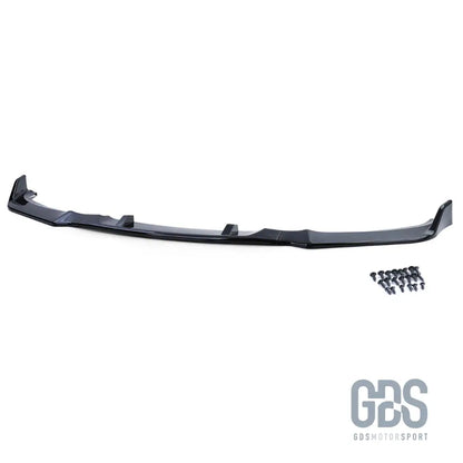 Lame m sport pare-choc avant bmw série 3 e90/e91 pack phase 1 noir brillant