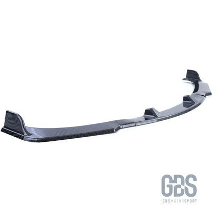 Lame m sport pare-choc avant bmw série 3 e90/e91 phase 2 lci look carbone