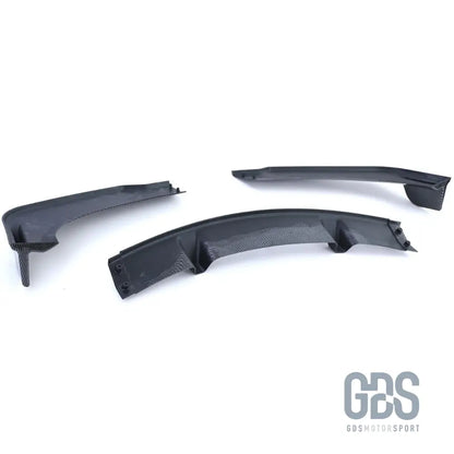 Lame m sport pare-choc avant bmw série 3 e90/e91 phase 2 lci look carbone