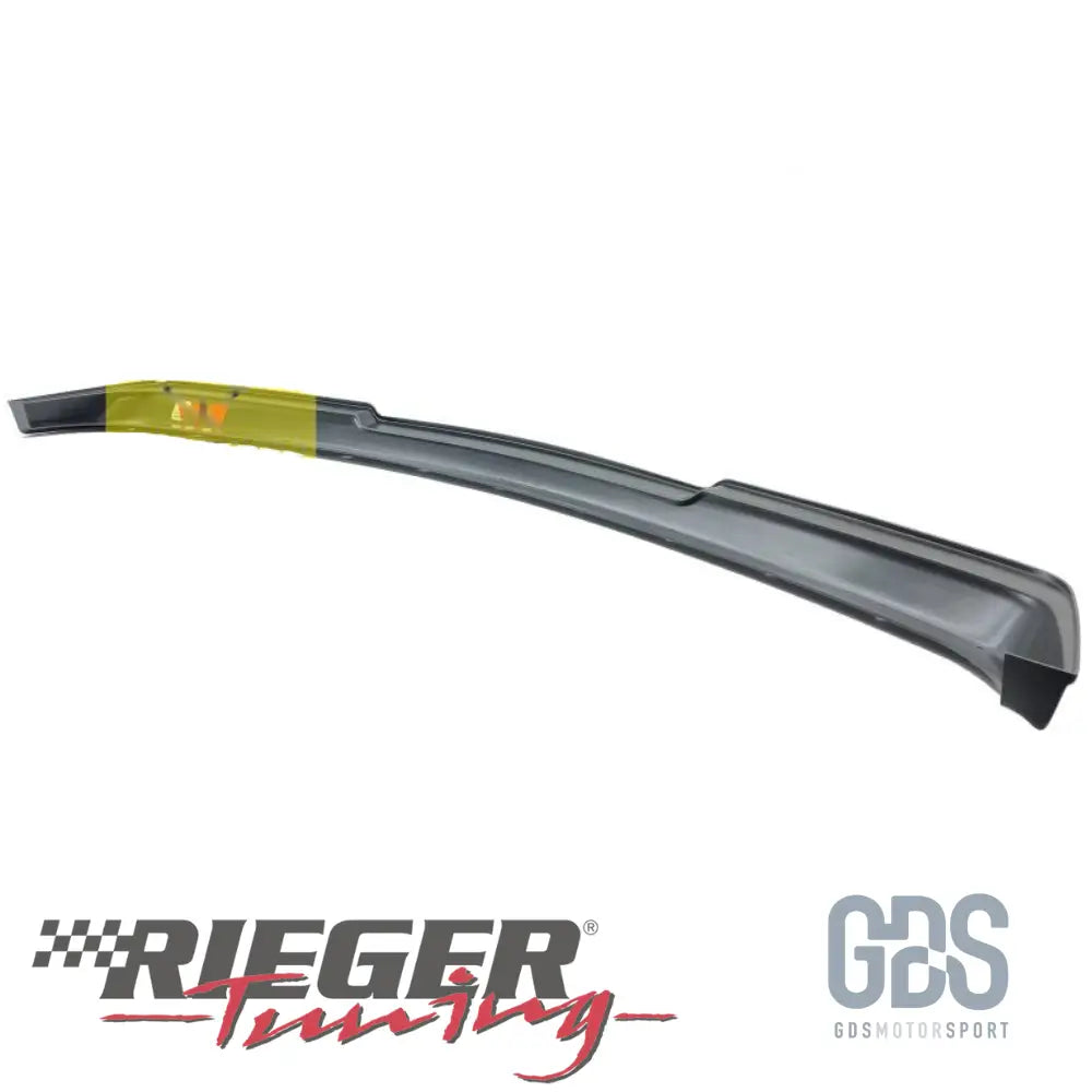 Lame avant m3 gt rieger noir mat pour pare-choc d’origine bmw e36