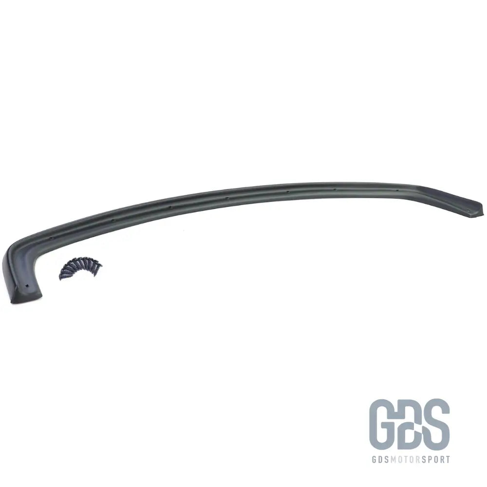 Lame avant style fatlip noir mat pour pare-choc look m3 bmw e36