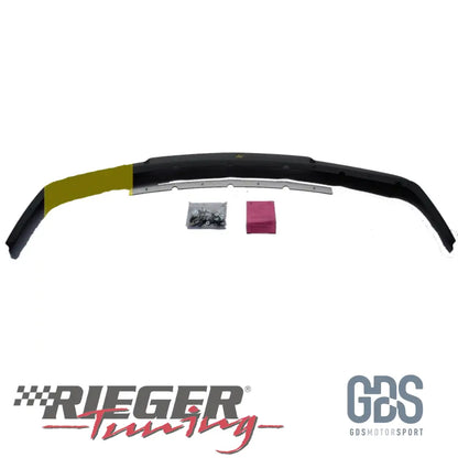 Lame style M3 GT club sport pour pare choc avant look BMW E36 Noir Mate (Rieger) - Pare Choc kit carrosserie - GDS Motorsport