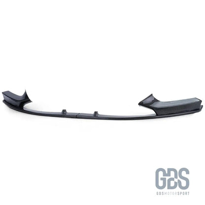 Lame avant style performance deux parties aspect carbone pour pare-choc pack m bmw série 2 f22 f23