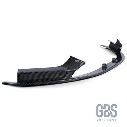 Lame avant style performance deux parties aspect carbone pour pare-choc pack m bmw série 2 f22 f23