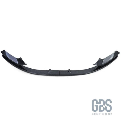 Lame avant style performance deux parties aspect carbone pour pare-choc pack m bmw série 2 f22 f23