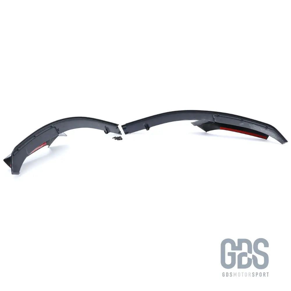 Lame avant style performance deux parties aspect carbone pour pare-choc pack m bmw série 2 f22 f23