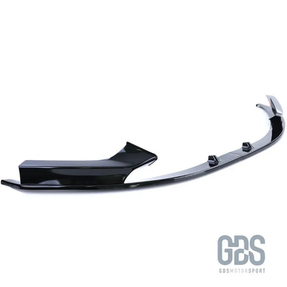 Lame avant style performance deux parties noir brillant pour pare-choc pack m bmw série 2 f22 f23