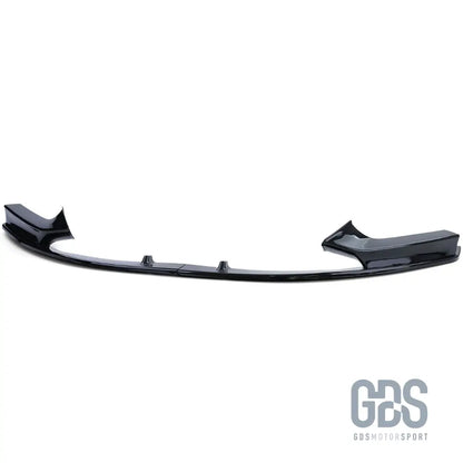 Lame avant style performance deux parties noir brillant pour pare-choc pack m bmw série 2 f22 f23