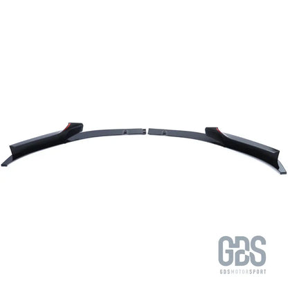 Lame avant style performance deux parties noir brillant pour pare-choc pack m bmw série 2 f22 f23