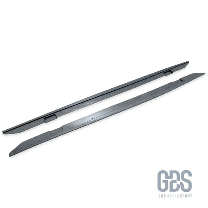 Lames de bas caisse m performance aspect carbone pour bmw série 2 f22 f23
