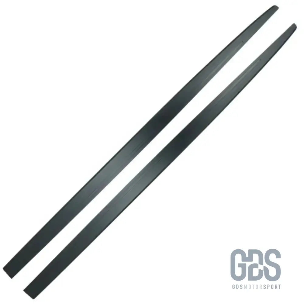 Lames de bas caisse m performance pour bmw série 1 f20 5 portes noir mat - bas caisse