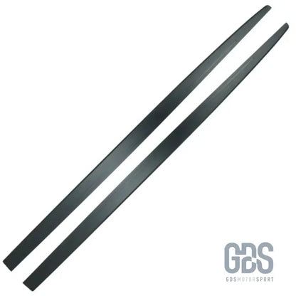 Lames de bas caisse m performance pour bmw série 1 f20 5 portes noir mat - bas caisse