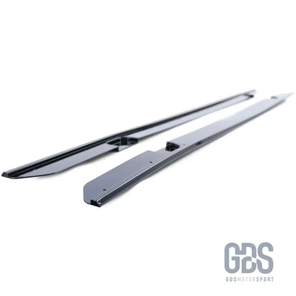 Lames de bas caisse m performance noir brillant pour bmw série 2 f22 f23
