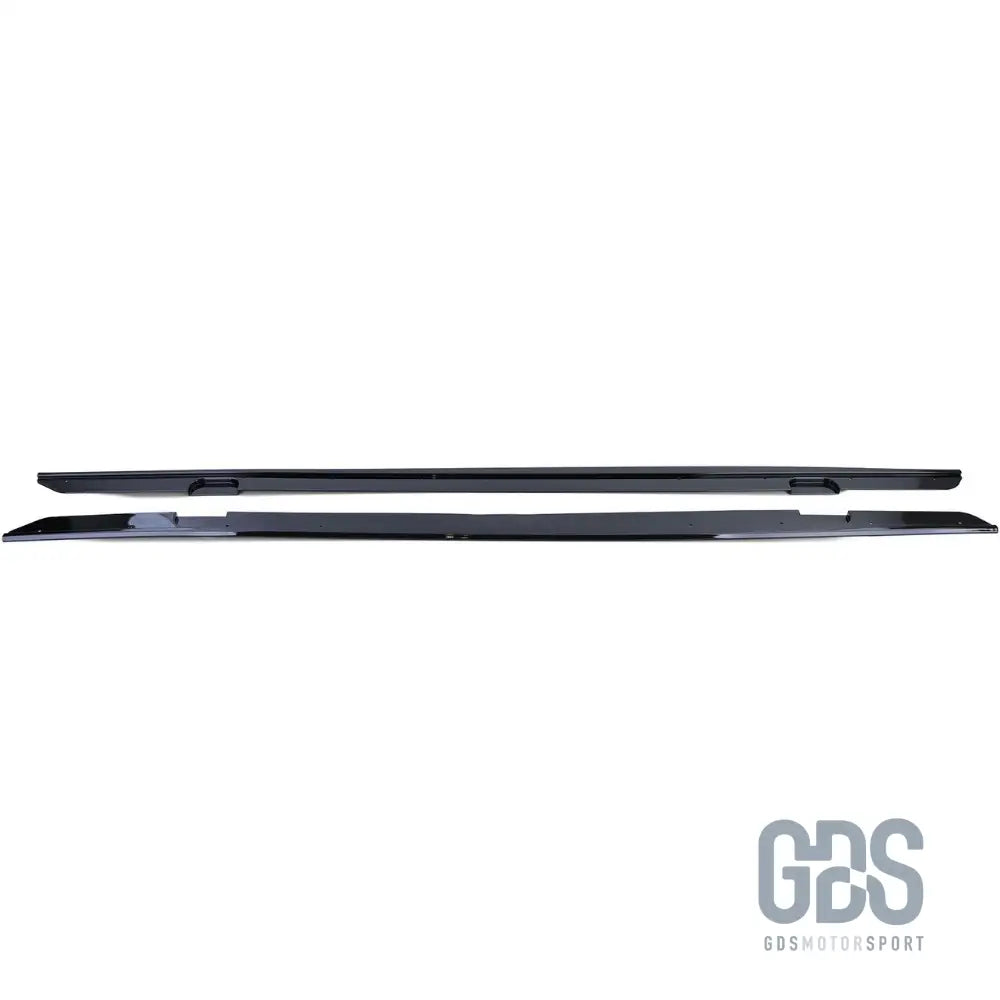 Lames de bas caisse m performance noir brillant pour bmw série 2 f22 f23