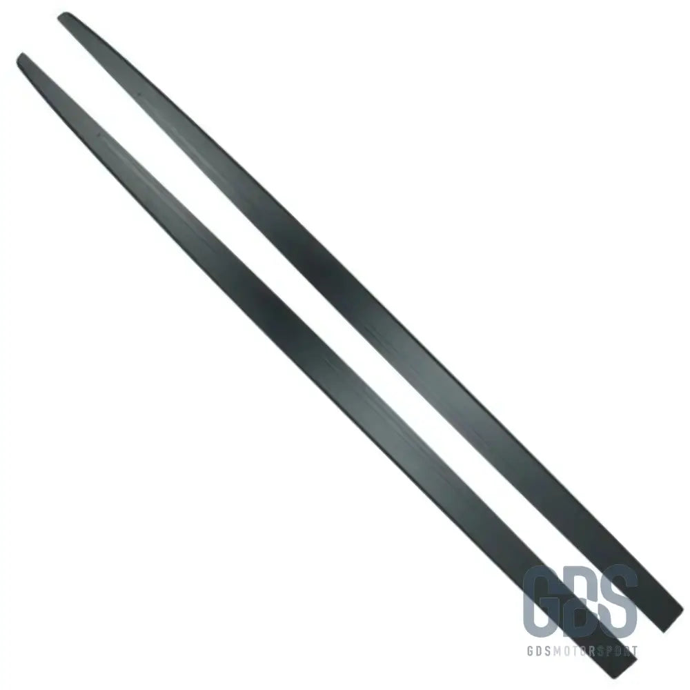 Lames de bas caisse m performance noir mat pour bmw série 2 f22 f23