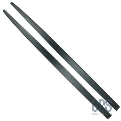 Lames de bas caisse m performance noir mat pour bmw série 2 f22 f23