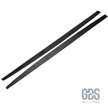 Lames de bas caisse m performance noir mat pour bmw série 2 f22 f23