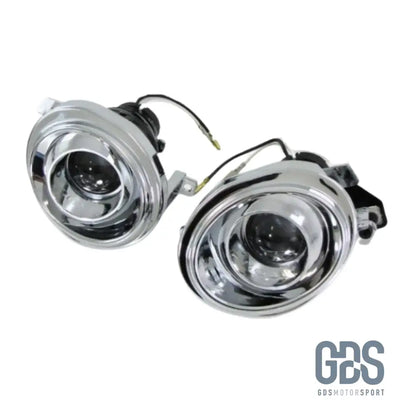 Paire phares antibrouillard à lenticulaire Chromé BMW E39 Pack M / M5 - PHARES FEUX - GDS Motorsport