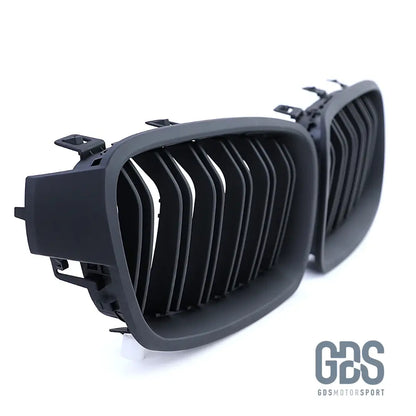 Grilles de calandre Noir Mate BMW F30 / F31 Lame Double Look M3 - calandres - GDS Motorsport