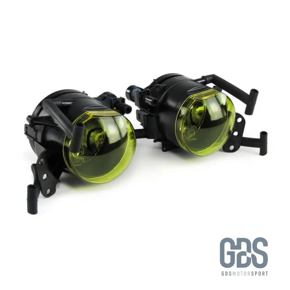 Feux antibrouillard pour BMW E60 / E61 Pack M ou M5 - Verre Jaune retro - PHARES FEUX - GDS Motorsport