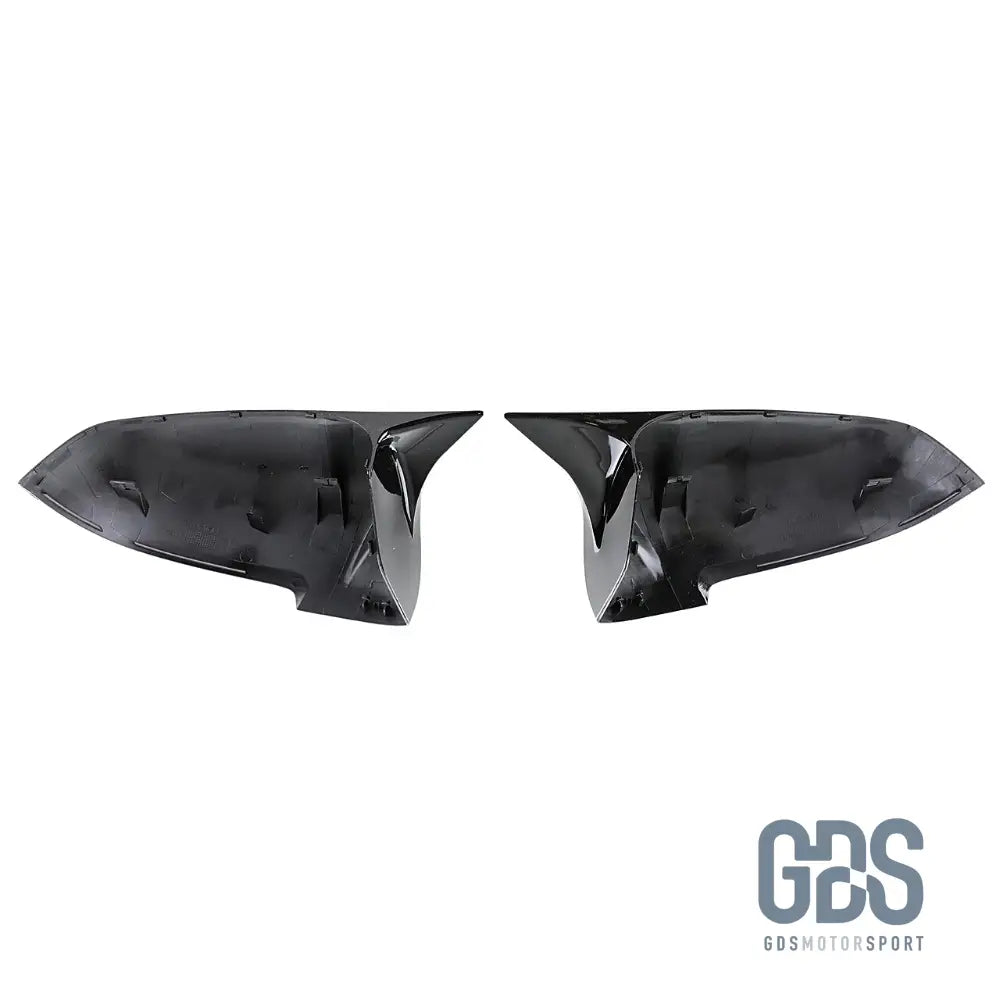 Coques de rétroviseur Noir Brillant look M Performance pour BMW F10 / F11 Phase 2 - Pieces carbone - GDS Motorsport