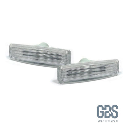 Pair de répétiteurs clignotants Blanc pour BMW série 5 E39 - PHARES FEUX - GDS Motorsport