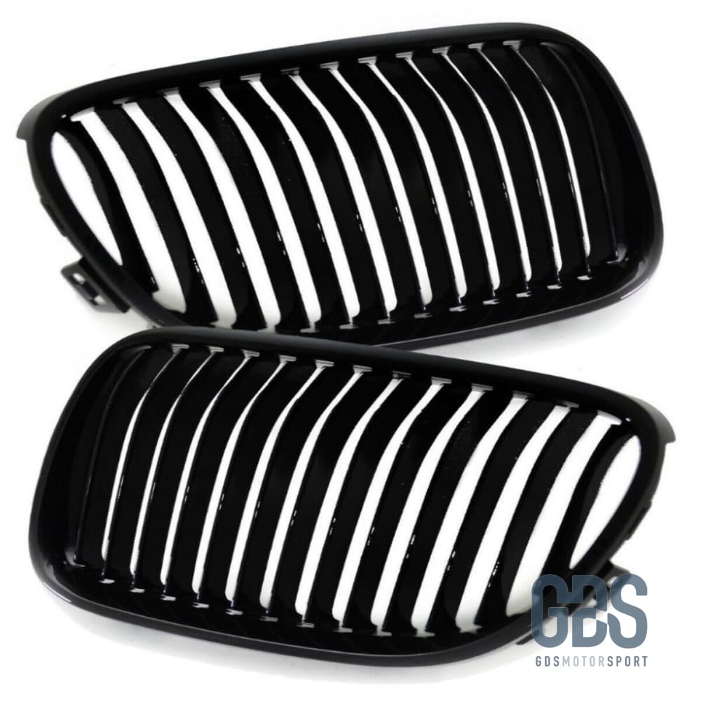 Grilles de calandre noir brillant pour BMW serie 3 E92 E93 phase 1 06-09 - Calandres - GDS Motorsport