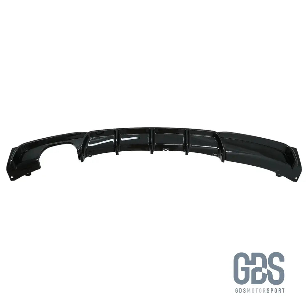 Diffuseur M performance Noir Brillant pour BMW F30 / F31 Sortie Double gauche - Éléments de carrosserie - GDS Motorsport