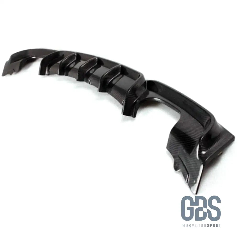 Diffuseur M performance Look Carbone pour BMW F30 / F31 4 Sorties échappement - Éléments de carrosserie - GDS Motorsport