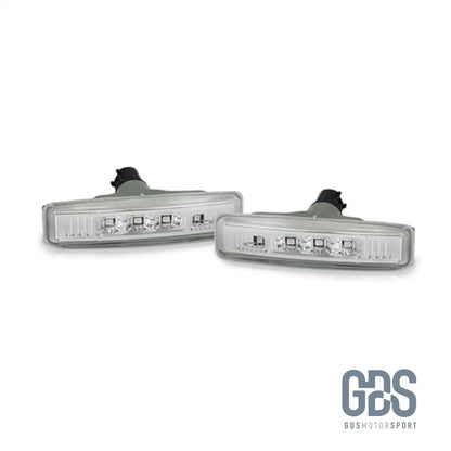 Pair de répétiteurs clignotants Blanc cristal LED pour BMW série 5 E39 - PHARES FEUX - GDS Motorsport