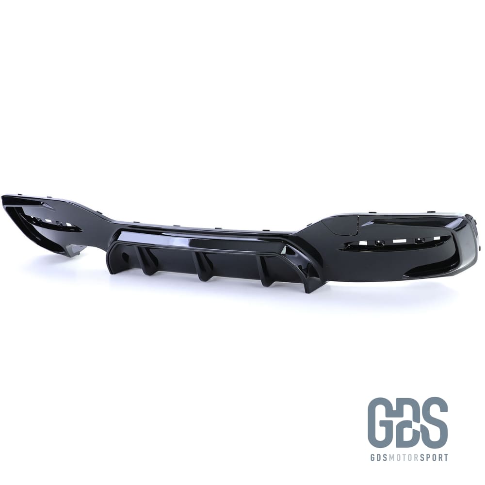 Diffuseur M performance Noir Brillant pour BMW F20/ F21 Phase 2 LCI Sortie Double gauche - Éléments de carrosserie - GDS Motorsport