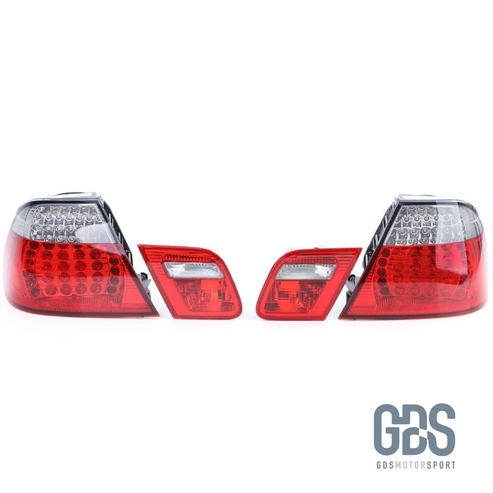 Feux arrière Full LED Blanc cristal pour BMW E46 Coupé de 1999 à 2006 - PHARES FEUX - GDS Motorsport