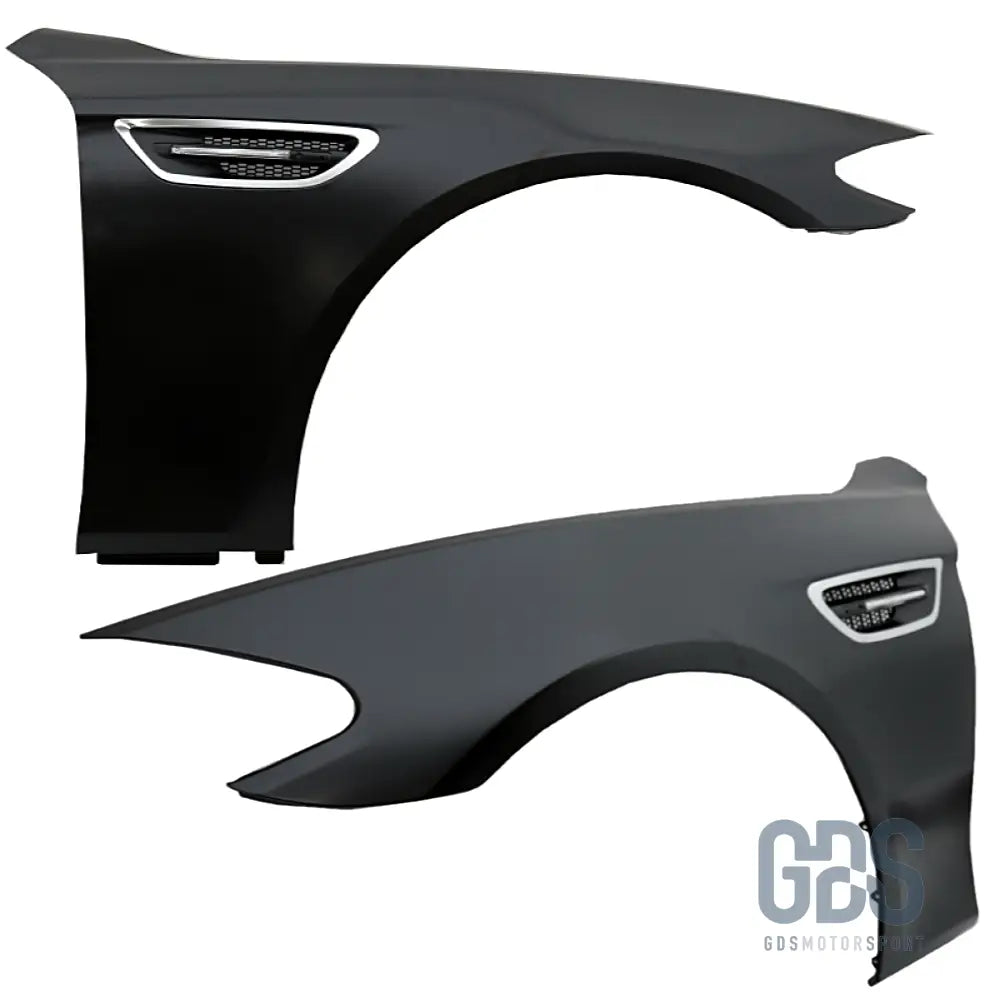 Pack de 2 ailes avant style m5 avec clignotants led pour bmw série 5 f10 & f11 - m