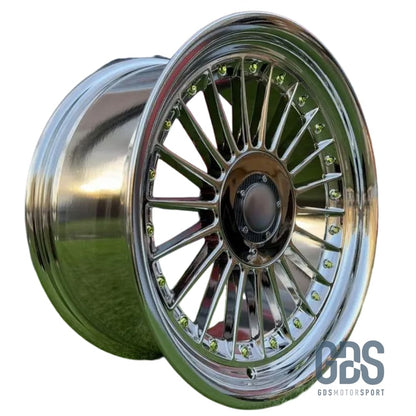 Pack 4 jantes style Alpina Classic Chrome BMW R17’’ X 8’’ ET20 9’’ ET15 - Jantes et pneus - GDS Motorsport