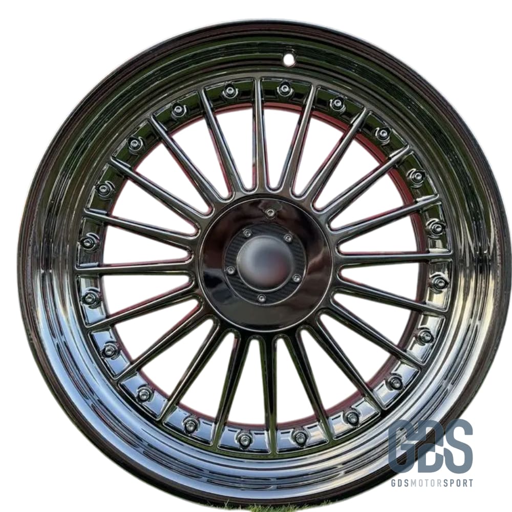 Pack 4 jantes style Alpina Classic Chrome Noir BMW R18’’ X 8,5’’ ET20 10’’ ET15 - Jantes et pneus - GDS Motorsport