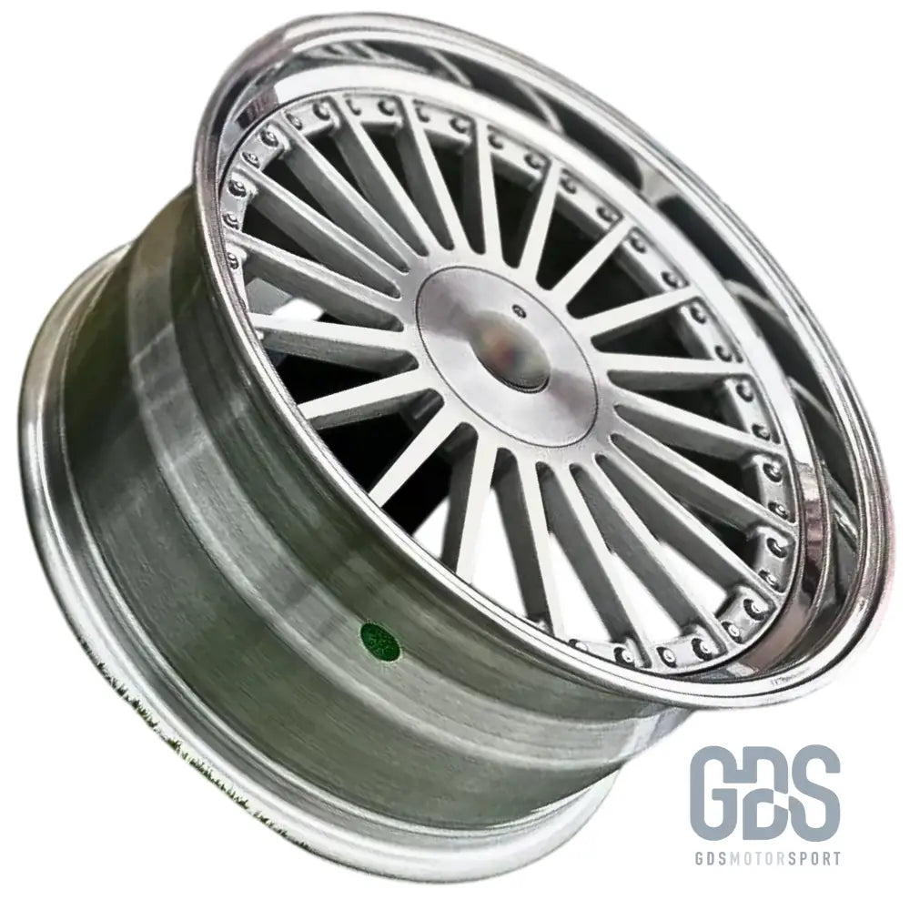 Pack 4 jantes style alpina classic forgé bipartie bmw r21’’ x 9’’ et25 10,5’’ et37 - jantes et pneus