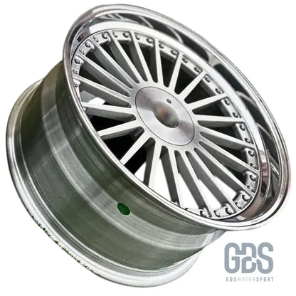 Pack 4 jantes style alpina classic forgé bipartie bmw r21’’ x 9’’ et25 10,5’’ et37 - jantes et pneus