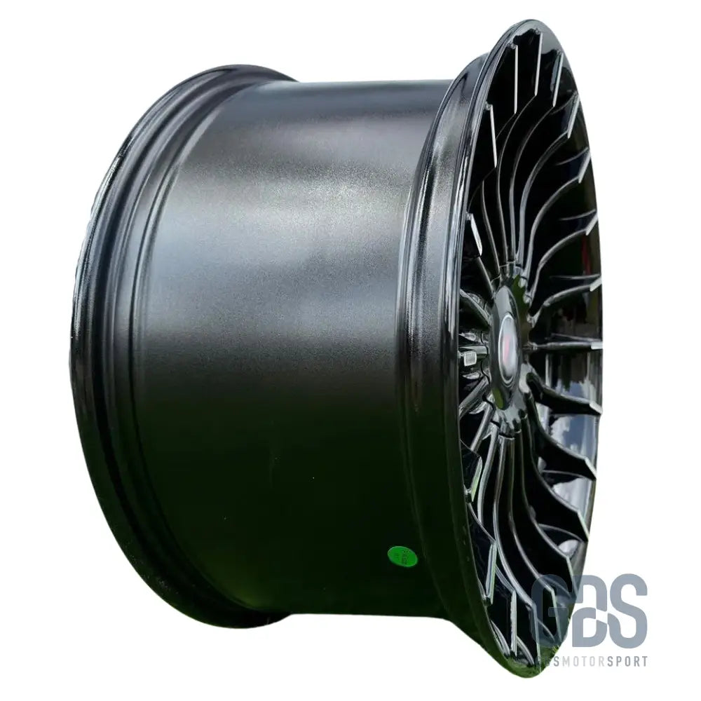 Pack 4 jantes style alpina noir brillant bmw r18’’ 8,5’’ et20 x 9,5’’ - jantes et pneus