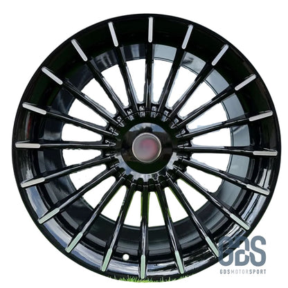 Pack 4 jantes Style Alpina noir brillant BMW R20’’ 8,5’’ ET25 X 9,5’’ ET39 - Jantes et pneus - GDS Motorsport
