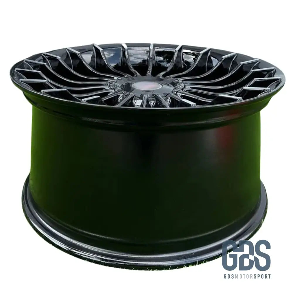 Pack 4 jantes style alpina noir brillant bmw r21’’ 8,5’’ et25 x 10’’ et41 - jantes et pneus