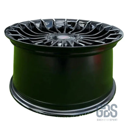 Pack 4 jantes style alpina noir brillant bmw r21’’ 8,5’’ et25 x 10’’ et41 - jantes et pneus