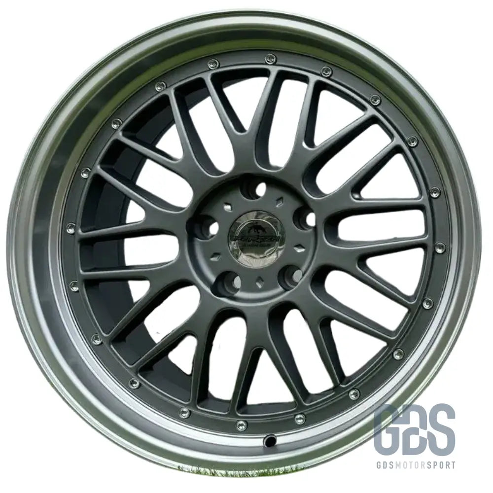 Pack 4 jantes style bbs lm forzza gris metalique bmw r19’’ x 8,5’’ et35 9.5’’ - jantes et pneus