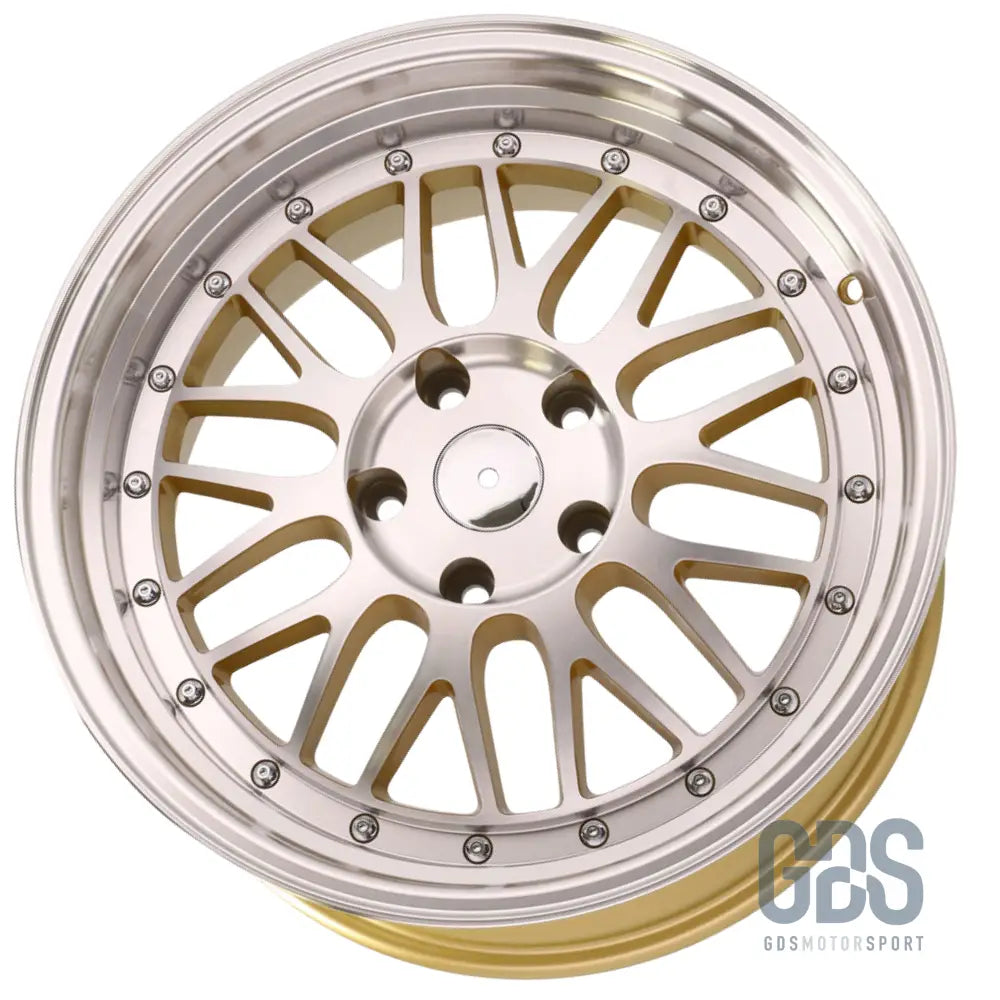 Pack 4 jantes style bbs lm gold bmw r17’’ x 7.5’’ et34 - jantes et pneus